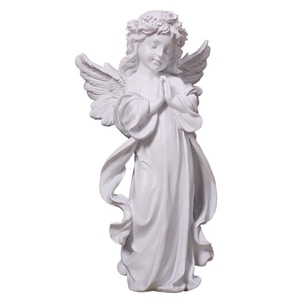 Resin Angel Figurine Flower Girl Decoration Angel Statue for Birthday Valentine Christmas New Year Thanksgiving Gift
Resin Angel Figurine Flower Girl Decoration Angel Statue for Birthday Valentine Christmas New Year Thanksgiving Gift