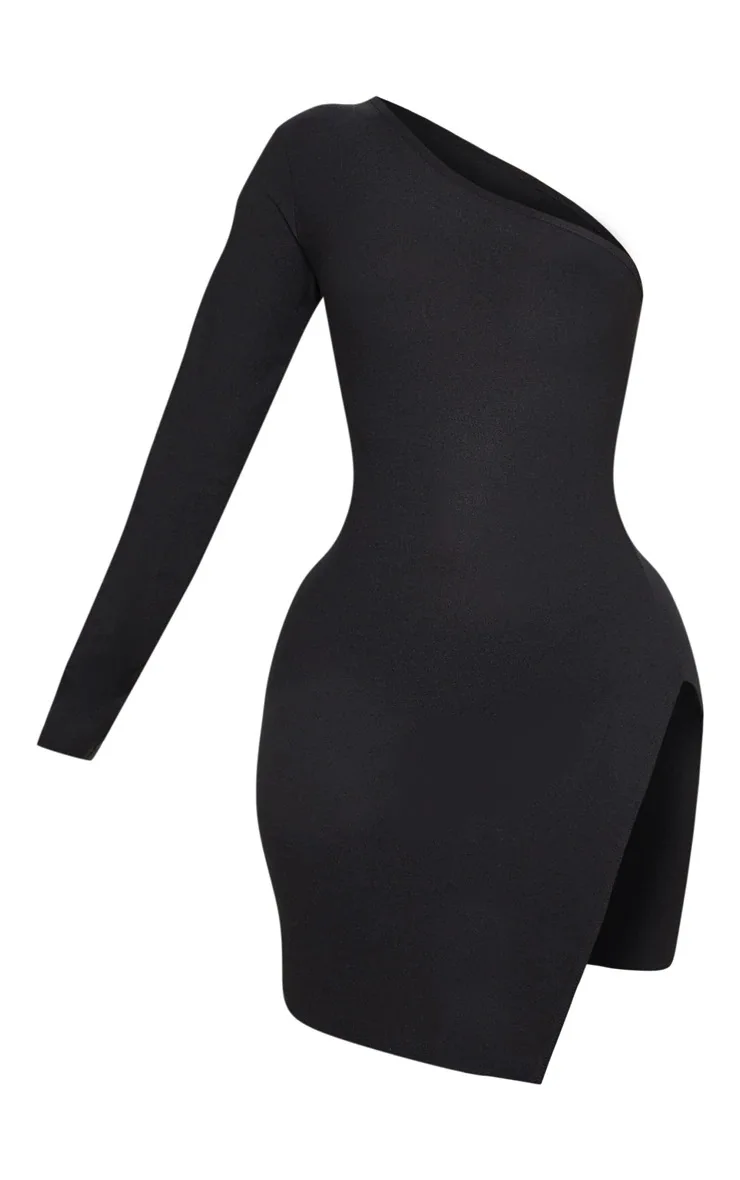 2021 black one-shoulder dress slim sexy high waist split dress nightclub party mini skirt
2021 black one-shoulder dress slim sexy high waist split dress nightclub party mini skirt
