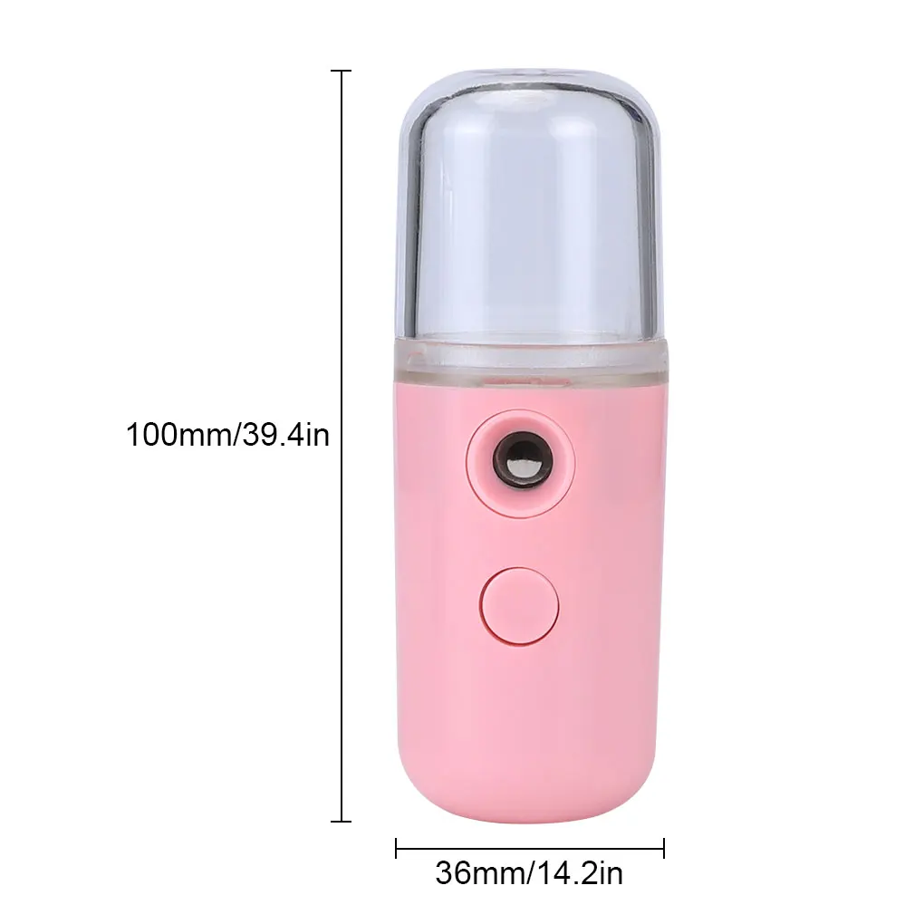 30ml Nano Face Steamer USB Nebulizer Facial Sprayer Humidifier Hydrating Anti-aging Wrinkle Women Beauty Skin Care Sprayer
30ml Nano Face Steamer USB Nebulizer Facial Sprayer Humidifier Hydrating Anti-aging Wrinkle Women Beauty Skin Care Sprayer