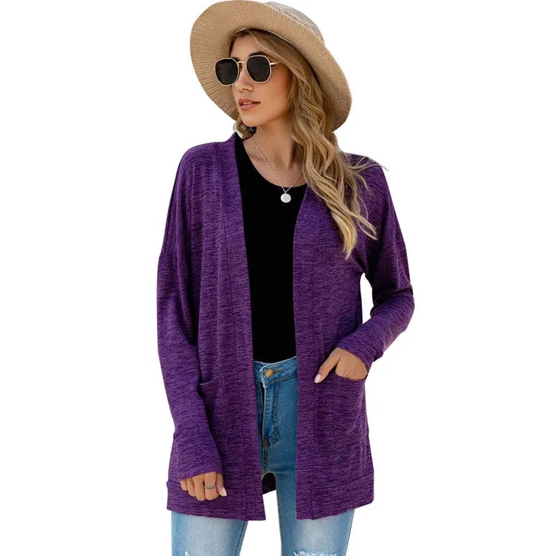 Autumn Cardigan Coat Women Clothes Fashion Solid Color Pocket Long Sleeve Loose Jacket Top Casual Oversized Streetwear Outerwear
Autumn Cardigan Coat Women Clothes Fashion Solid Color Pocket Long Sleeve Loose Jacket Top Casual Oversized Streetwear Outerwear