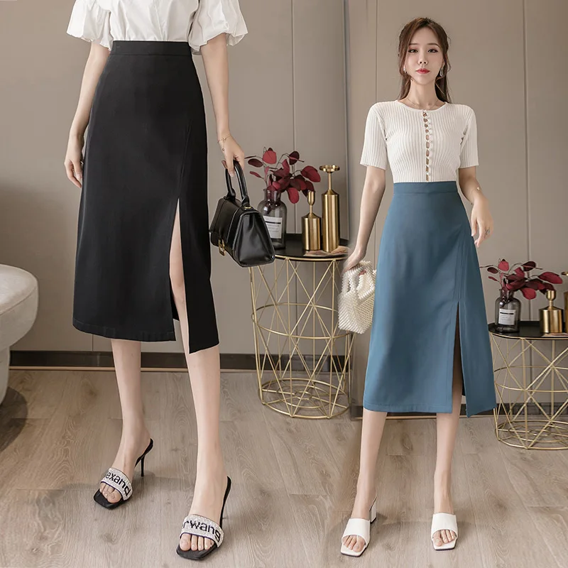 Limiguyue Fashion Summer Drape Jupe Simple midi skirt with split solid Office Lady Elegan Wrap High Waist Skirts Bottom K1467
Limiguyue Fashion Summer Drape Jupe Simple midi skirt with split solid Office Lady Elegan Wrap High Waist Skirts Bottom K1467