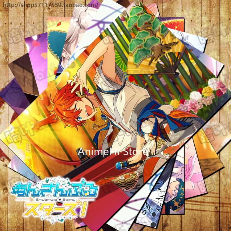 10 Pcs/set Anime Ensemble Stars Posters Isara Mao Hibiki Wataru Sakuma Rei Harukawa Sora Wall Pictures for Colletion Stickers
10 Pcs/set Anime Ensemble Stars Posters Isara Mao Hibiki Wataru Sakuma Rei Harukawa Sora Wall Pictures for Colletion Stickers