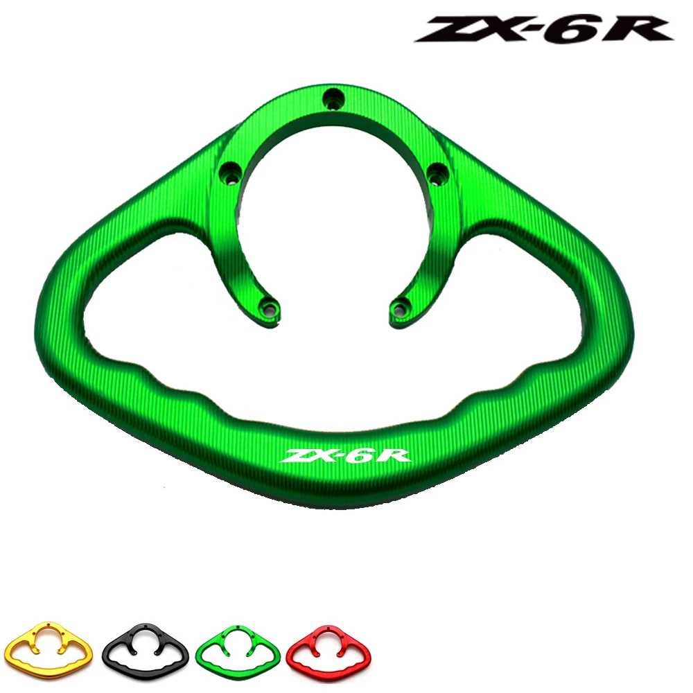 CNC fuel tank armrest and fuel tank handle for KAWASAKI ZX-6R 2000-2017 
CNC fuel tank armrest and fuel tank handle for KAWASAKI ZX-6R 2000-2017