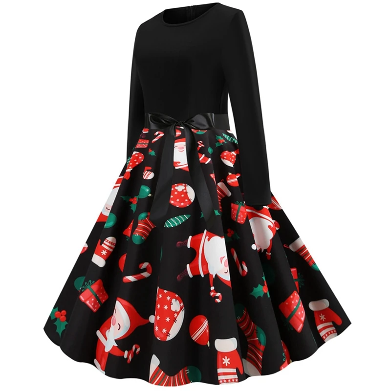 2 Pcs Women'S Christmas Dress Long Sleeve Dress, Wine Red XL Size & Black Socks XXL Size
2 Pcs Women'S Christmas Dress Long Sleeve Dress, Wine Red XL Size & Black Socks XXL Size