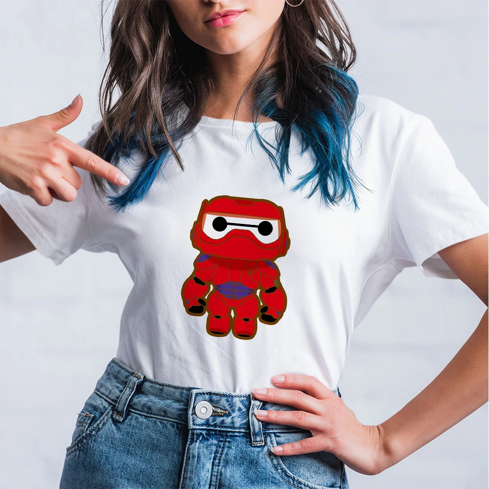 Disney Cute T-Shirts Women t Shirts Kawaii Baymax Summer Tops Big Hero 6 Best Friends Tshirt 2021 Oversize t Shirt Hipster 90S
Disney Cute T-Shirts Women t Shirts Kawaii Baymax Summer Tops Big Hero 6 Best Friends Tshirt 2021 Oversize t Shirt Hipster 90S