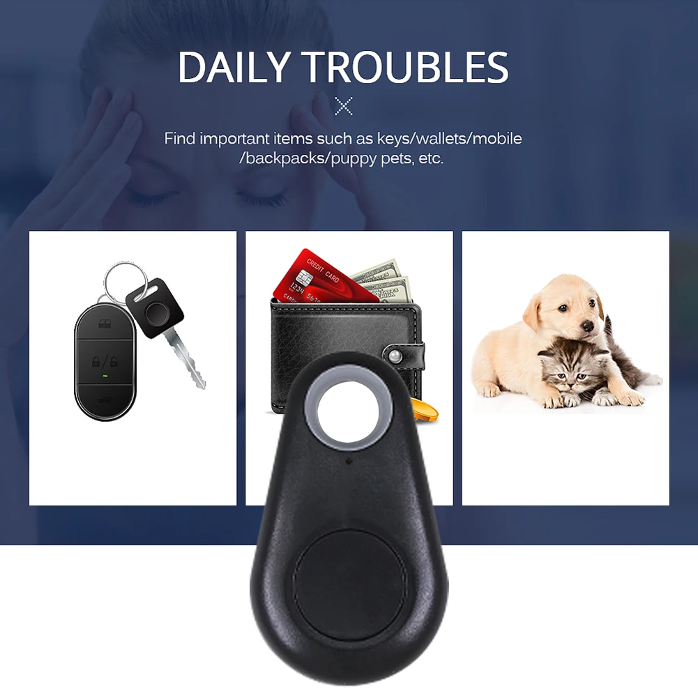 3 Pcs Mini Anti Lost Alarm Finder Pet Dog Kid Key Bluetooth Tracer GPS Locator Smart Tag Bluetooth Tracer Key Finders
3 Pcs Mini Anti Lost Alarm Finder Pet Dog Kid Key Bluetooth Tracer GPS Locator Smart Tag Bluetooth Tracer Key Finders