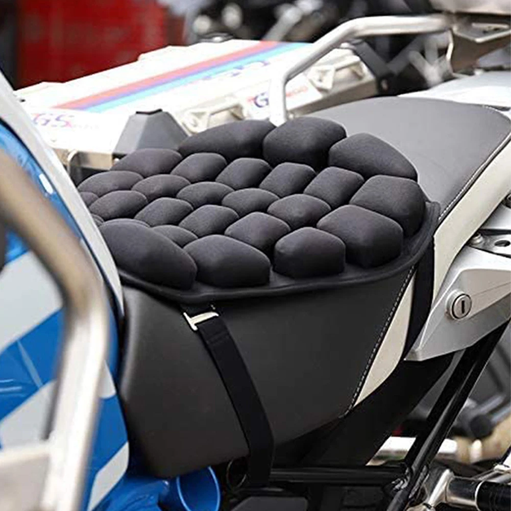 Motorcycle Air Pad Seat Cushion Sunscreen Mat Cooling Down Seat Pad Passenger Pressure Relief Ride Pad Large for Touring Saddles
Motorcycle Air Pad Seat Cushion Sunscreen Mat Cooling Down Seat Pad Passenger Pressure Relief Ride Pad Large for Touring Saddles