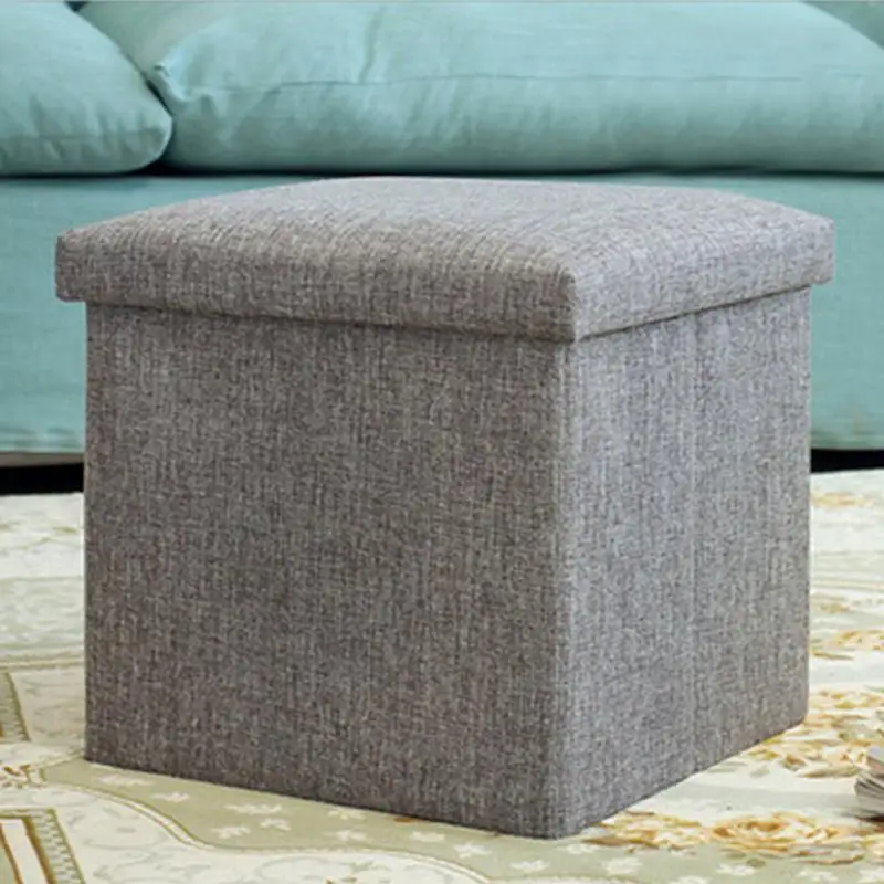 Storage Box Home Office Foldable Pouffe Cube Shape Practical Linen Folding Stool Simple Multifunctional Seat Make Up Organizer
Storage Box Home Office Foldable Pouffe Cube Shape Practical Linen Folding Stool Simple Multifunctional Seat Make Up Organizer