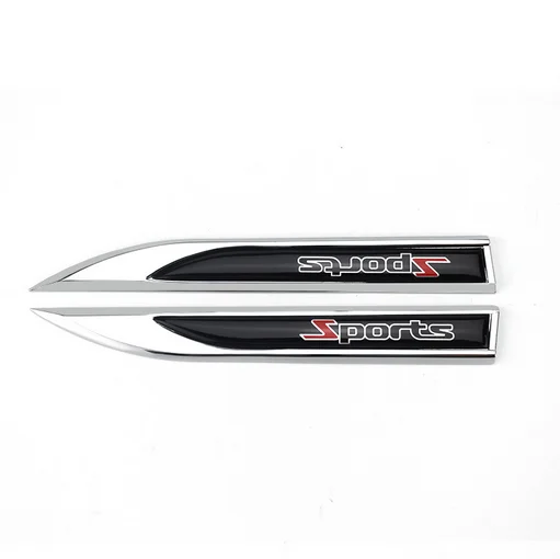 2Pcs Metal Sports Auto Fender Knife Emblem Skirts Badge Decals Sticker Car Accessories
2Pcs Metal Sports Auto Fender Knife Emblem Skirts Badge Decals Sticker Car Accessories