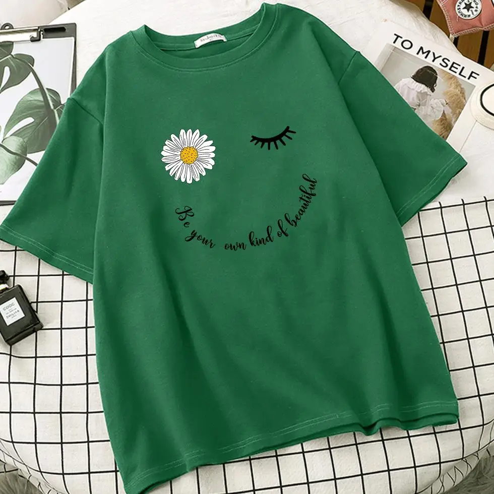 Daisy Women Summer Ulzzang T Shirts Camisetas De Mujer Sleeve Tee Shirt Oversized Harajuku Tshirts Tops Ete Roupas Femininas
Daisy Women Summer Ulzzang T Shirts Camisetas De Mujer Sleeve Tee Shirt Oversized Harajuku Tshirts Tops Ete Roupas Femininas
