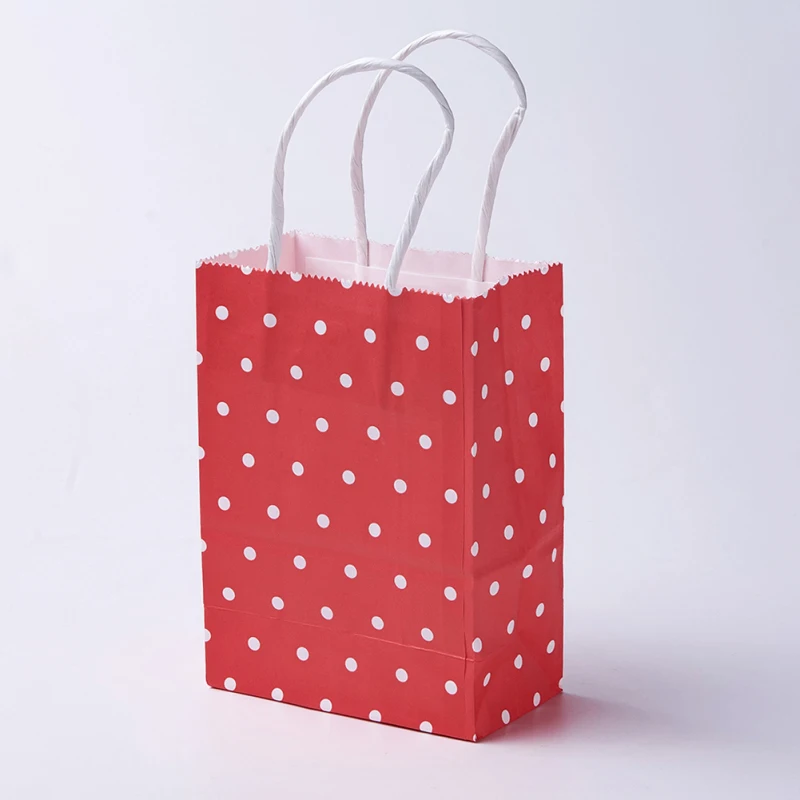 10pcs 15x11x6cm Recyclable Kraft Paper Bags with Handles for Packaging Wedding Party Gift Bags Shopping Bags Polka Dot
10pcs 15x11x6cm Recyclable Kraft Paper Bags with Handles for Packaging Wedding Party Gift Bags Shopping Bags Polka Dot