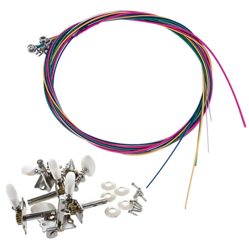 Струны для акустической гитары 6 шт., настройка Peg, тюнер, головка станка и 1 комплект, акустическая гитара, сменные струны стальная струна
Струны для акустической гитары 6 шт., настройка Peg, тюнер, головка станка и 1 комплект, акустическая гитара, сменные струны стальная струна