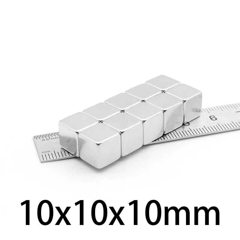 10x10x10mm Neodymium Magnet 10*10*10mm N35 NdFeB Block Super Powerful Strong Permanent Magnetic imanes Block
10x10x10mm Neodymium Magnet 10*10*10mm N35 NdFeB Block Super Powerful Strong Permanent Magnetic imanes Block