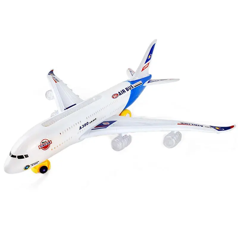 Детский самолёт со светодиодной подсветкой, 45 см
Детский самолёт со светодиодной подсветкой, 45 см