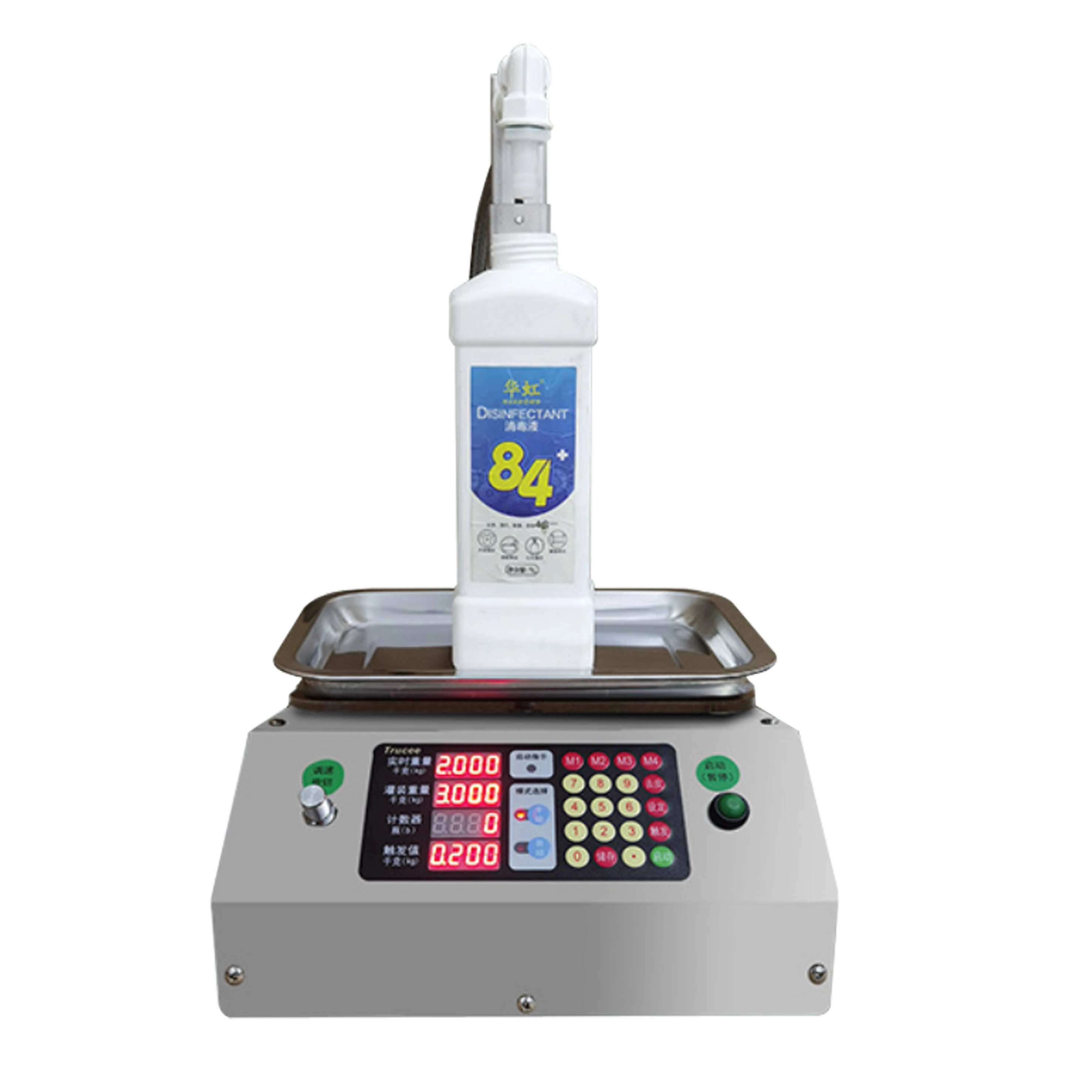 Флюоресцентная компактная автоматическая машина для взвешивания жидкости в