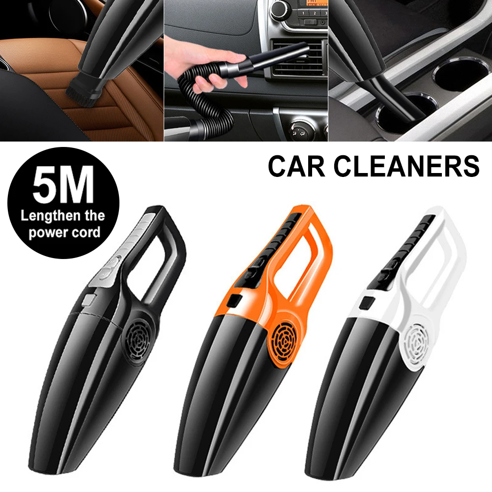 12V Portable Car Vacuum Cleaner Powerful Suction Handheld Vacuum Auto Cleaning Tool Wet and Dry Use Mini Vacuum Cleaner for Car
12V Portable Car Vacuum Cleaner Powerful Suction Handheld Vacuum Auto Cleaning Tool Wet and Dry Use Mini Vacuum Cleaner for Car
