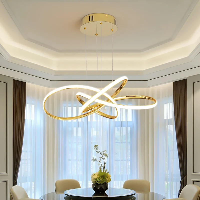 Chrome/Gold Plated Modern led pendant lights for dining room kitchen Room Led pendant lamp 90-260V 
Chrome/Gold Plated Modern led pendant lights for dining room kitchen Room Led pendant lamp 90-260V