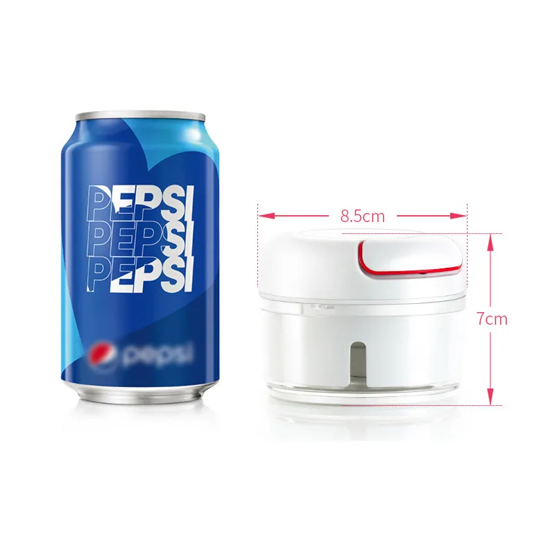 Mini 170ML Powerful Meat Grinder Hand-power Food Chopper Mincer Mixer Blender to Chop Meat Fruit Vegetable Nuts Shredders
Mini 170ML Powerful Meat Grinder Hand-power Food Chopper Mincer Mixer Blender to Chop Meat Fruit Vegetable Nuts Shredders