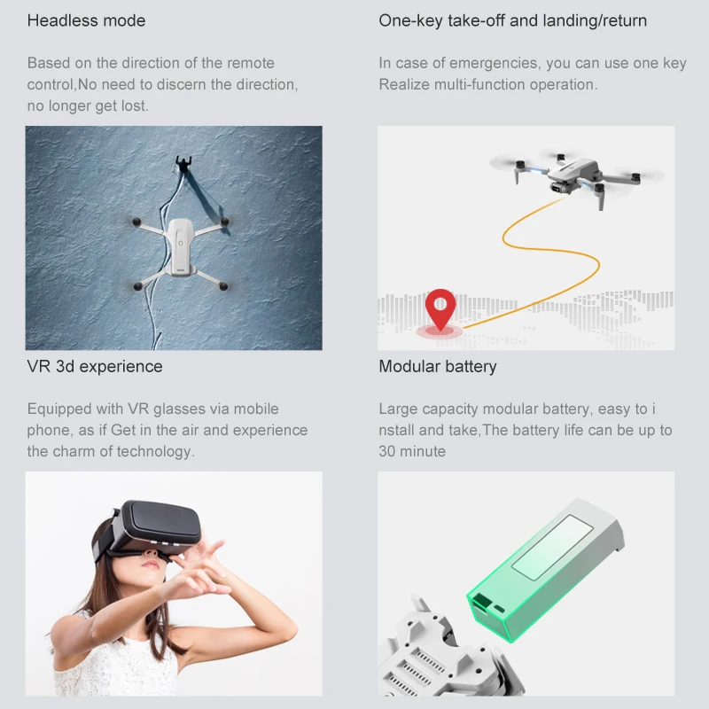 Дрон F8, широкоугольная камера 4k HD, GPS, WIFI, FPV, дальность 5 км
Дрон F8, широкоугольная камера 4k HD, GPS, WIFI, FPV, дальность 5 км