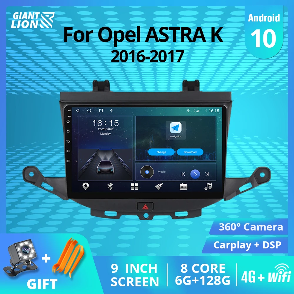 Автомагнитола 2DIN на Android 2016 для Opel ASTRA K 2017-128, 6 ГБ + Гб, GPS-навигация, стереоприемник, автомагнитола, автомобильный мультимедийный плеер
Автомагнитола 2DIN на Android 2016 для Opel ASTRA K 2017-128, 6 ГБ + Гб, GPS-навигация, стереоприемник, автомагнитола, автомобильный мультимедийный плеер