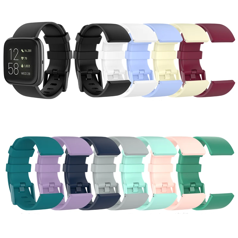 Умные аксессуары ремешок для Fitbit Versa 2 силиконовый Versa/Versa водонепроницаемые