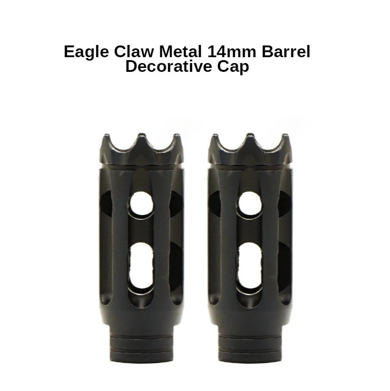 Eagle Claw Metal 14mm Barrel Decorative Cap Jinming 9/10 Gen J11AK Concave-convex Tube Casing Silencer Decoration
Eagle Claw Metal 14mm Barrel Decorative Cap Jinming 9/10 Gen J11AK Concave-convex Tube Casing Silencer Decoration