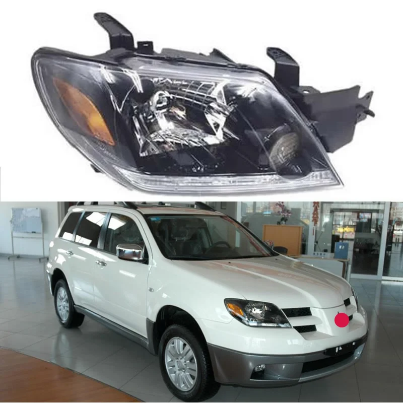 for Mitsubishi Outlander SUV headlight half assembly 2004 2005 2006 Outlander high beam turn signal low beam half assembly
for Mitsubishi Outlander SUV headlight half assembly 2004 2005 2006 Outlander high beam turn signal low beam half assembly