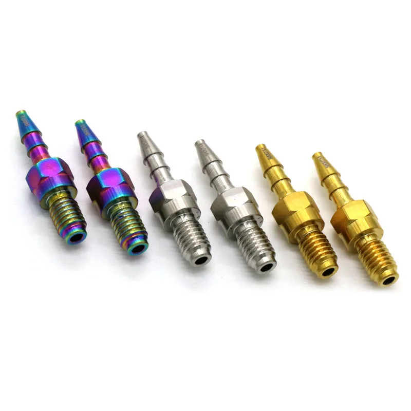 Bicycle Screw TC4 Titanium Alloy Handbrake Screw Brake Oil Pipe Interface Adapter Screw for Magura Bicycle Parts
Bicycle Screw TC4 Titanium Alloy Handbrake Screw Brake Oil Pipe Interface Adapter Screw for Magura Bicycle Parts