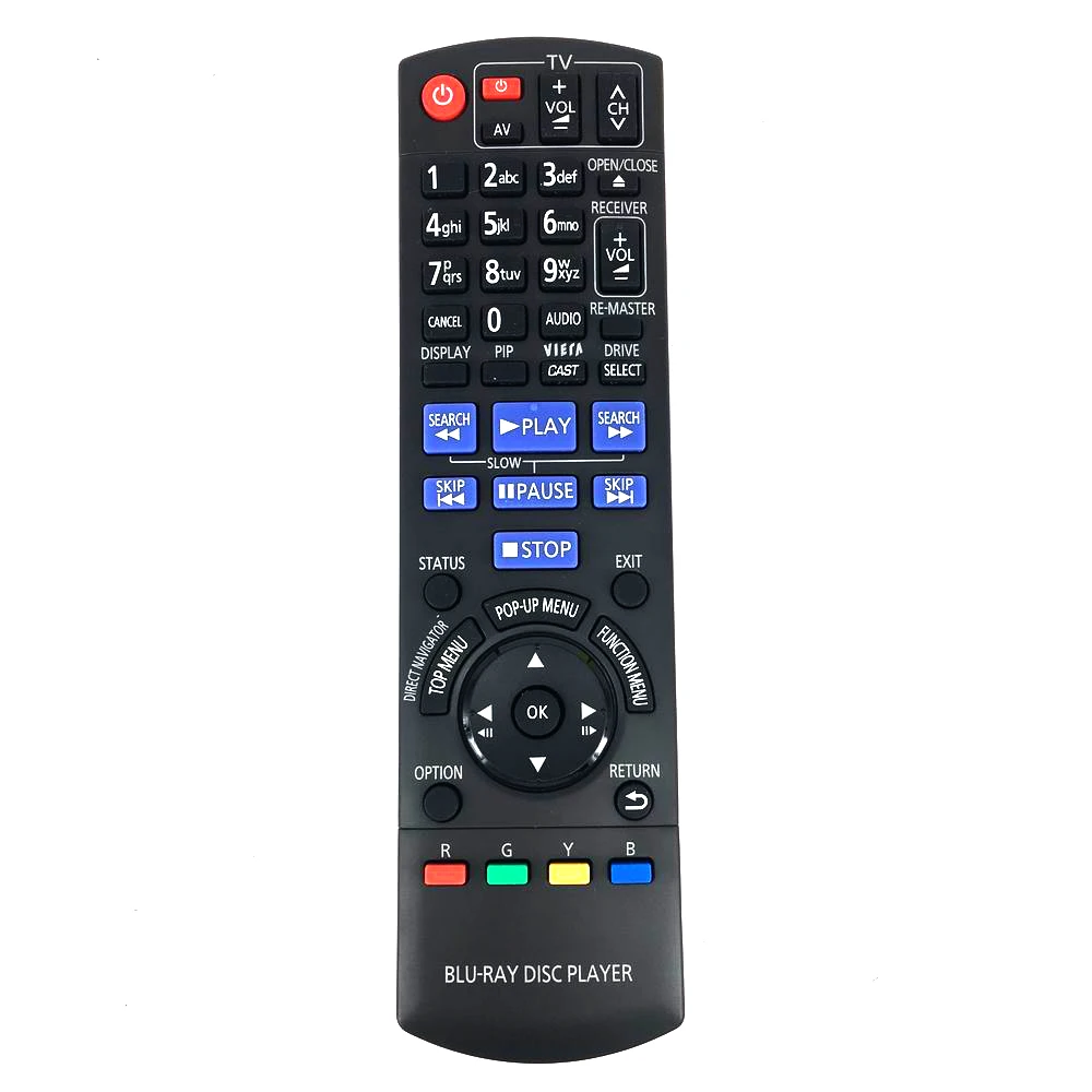 New N2QAKB000082 Original Remote Control For Panasonic Blu-Ray DVD Player DMP-BD45 DMP-BD65 
New N2QAKB000082 Original Remote Control For Panasonic Blu-Ray DVD Player DMP-BD45 DMP-BD65