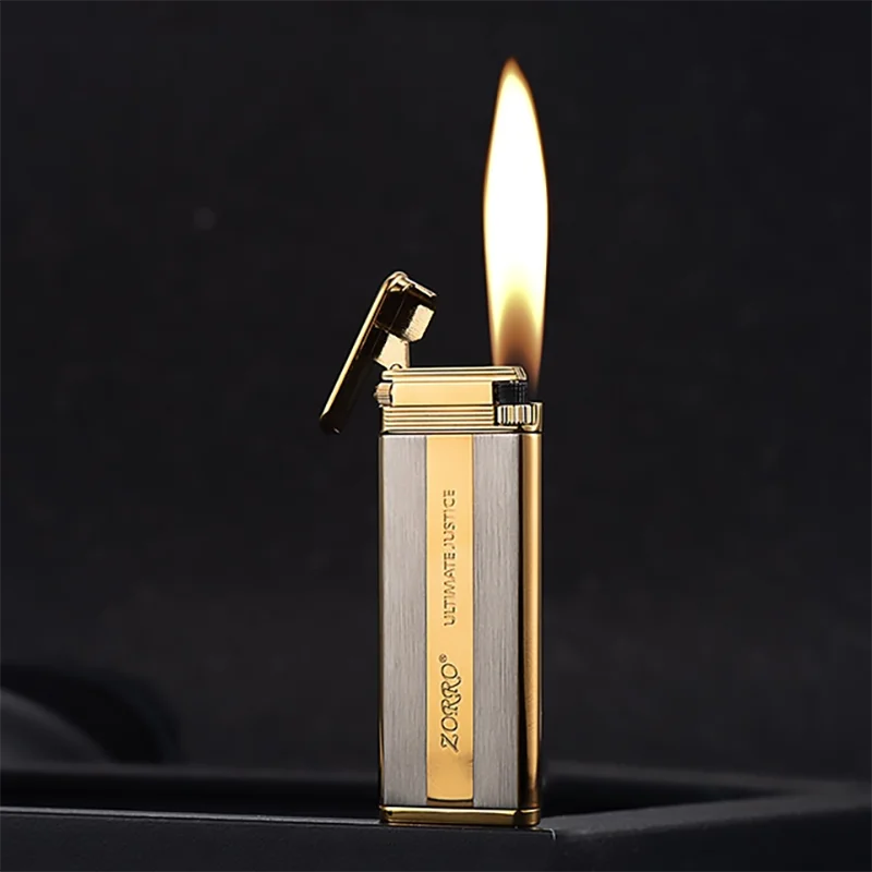 Gas Lighter Ultra Thin 6MM Pure Copper Shell Metal Box Movement Gas Creative Lighter Feels Super Good Cigarette Lighter Smoking 
Gas Lighter Ultra Thin 6MM Pure Copper Shell Metal Box Movement Gas Creative Lighter Feels Super Good Cigarette Lighter Smoking