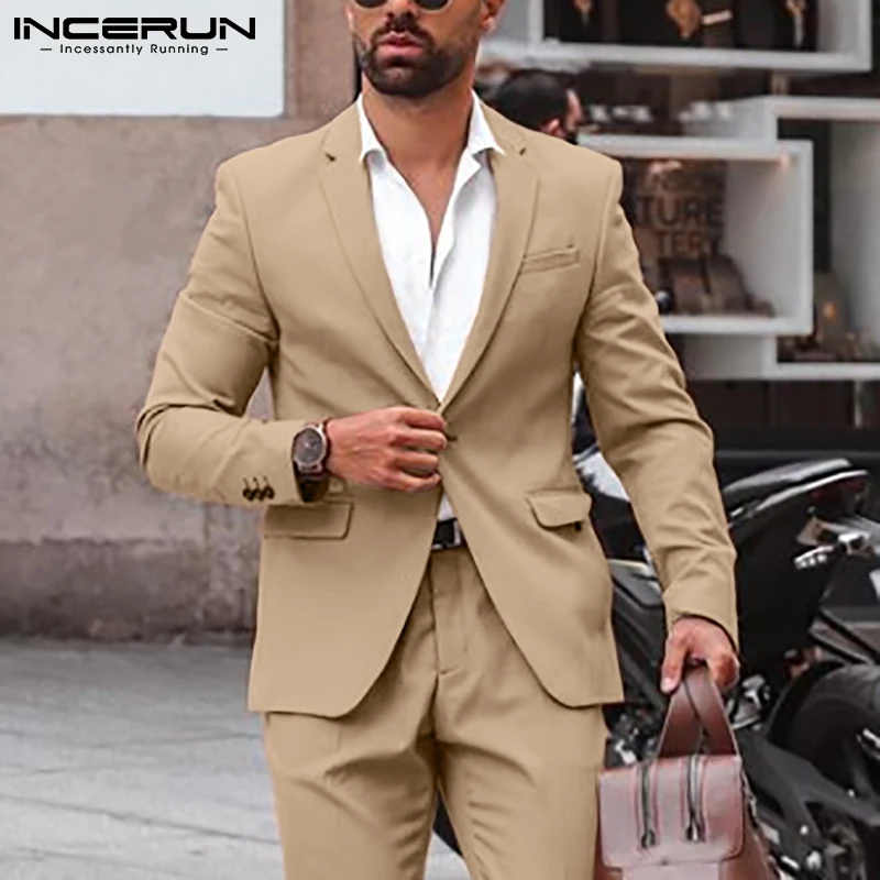 INCERUN Mens Fashion Tops Long Sleeved Suit Outer Wear Leisure Streetwear Suit Jackets Stylish Suit Trendy Street Shooting S-5XL
INCERUN Mens Fashion Tops Long Sleeved Suit Outer Wear Leisure Streetwear Suit Jackets Stylish Suit Trendy Street Shooting S-5XL