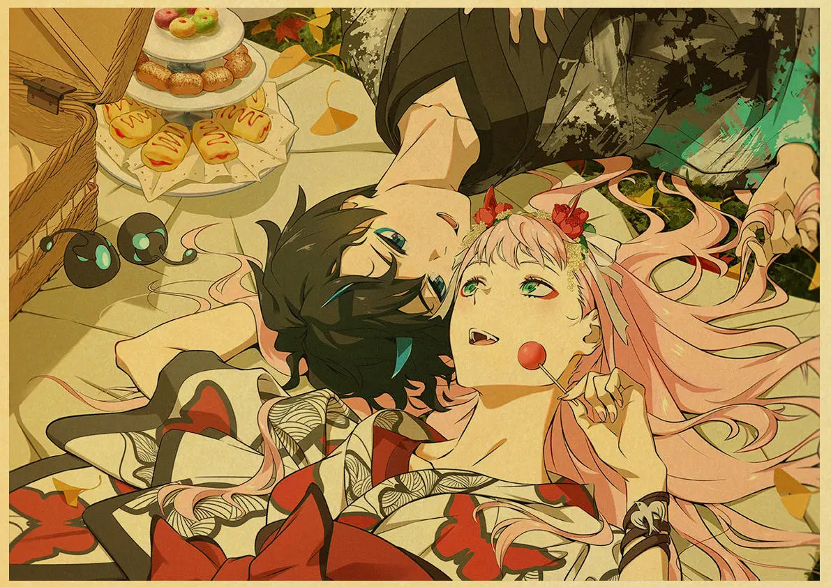 Classic Anime DARLING in the FRANXX Posters Kraft Retro Painting Modern Art Poster Home Room Wall Stickers
Classic Anime DARLING in the FRANXX Posters Kraft Retro Painting Modern Art Poster Home Room Wall Stickers