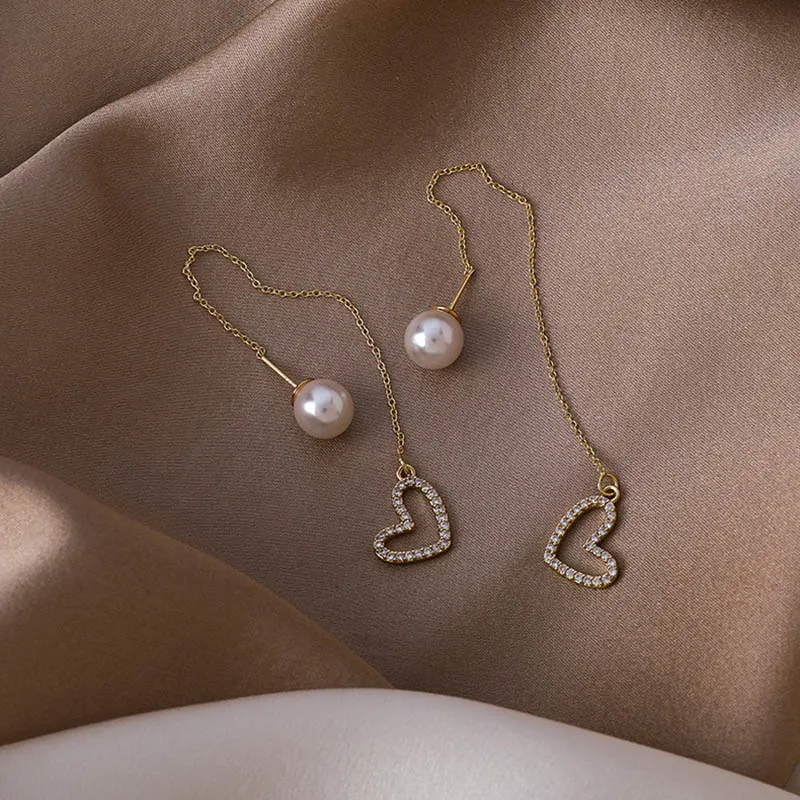 Korean Fashion Love Pendant Earrings Imitating Pearl Geometric Earrings for Women Gift Jewelry Peach Heart Love Modeling 2020
Korean Fashion Love Pendant Earrings Imitating Pearl Geometric Earrings for Women Gift Jewelry Peach Heart Love Modeling 2020