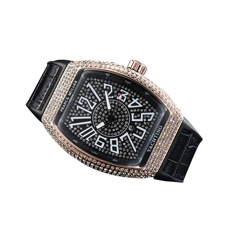 Hengbolong wine barrel watch transparent inlaid diamond Ghost Head personality fashion watch men's Watch
Hengbolong wine barrel watch transparent inlaid diamond Ghost Head personality fashion watch men's Watch