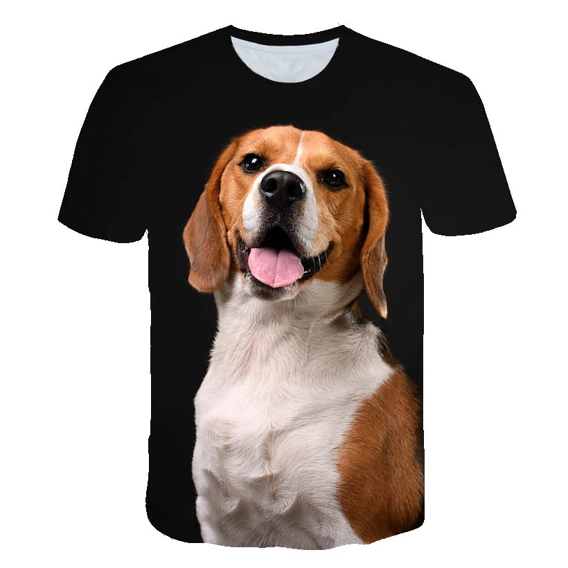 2021 Summer Men's New Trend Short-Sleeved O-neck Animal 3D Printing Printing Children's Clothing Street Fashion Top Multi-size
2021 Summer Men's New Trend Short-Sleeved O-neck Animal 3D Printing Printing Children's Clothing Street Fashion Top Multi-size