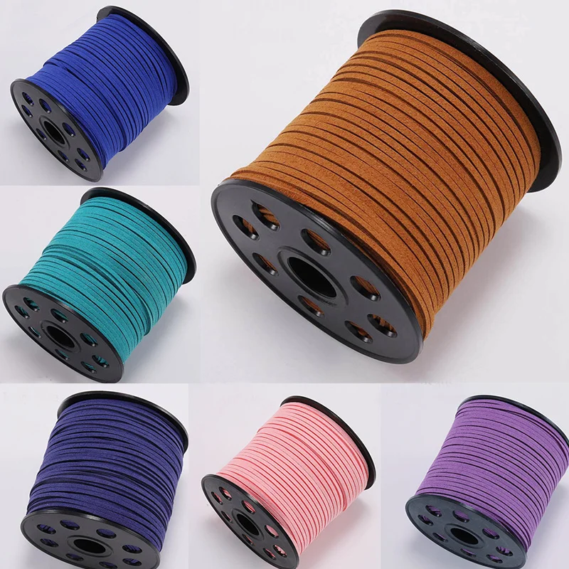 Korean Velvet Leather Ropes Double-Sided Velvet DIY Handmade Jewelry Accessories Braided Bracelet Necklace Rope Gifts 10M
Korean Velvet Leather Ropes Double-Sided Velvet DIY Handmade Jewelry Accessories Braided Bracelet Necklace Rope Gifts 10M