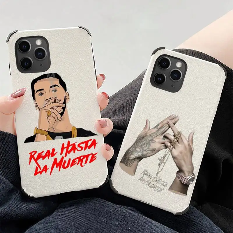 Anuel AA Real Hasta La Muerte Phone Case Lambskin Leather For iphone 12 11 8 7 6 XR X XS PLUS MINI PLUS PRO MAX Shockproof
Anuel AA Real Hasta La Muerte Phone Case Lambskin Leather For iphone 12 11 8 7 6 XR X XS PLUS MINI PLUS PRO MAX Shockproof
