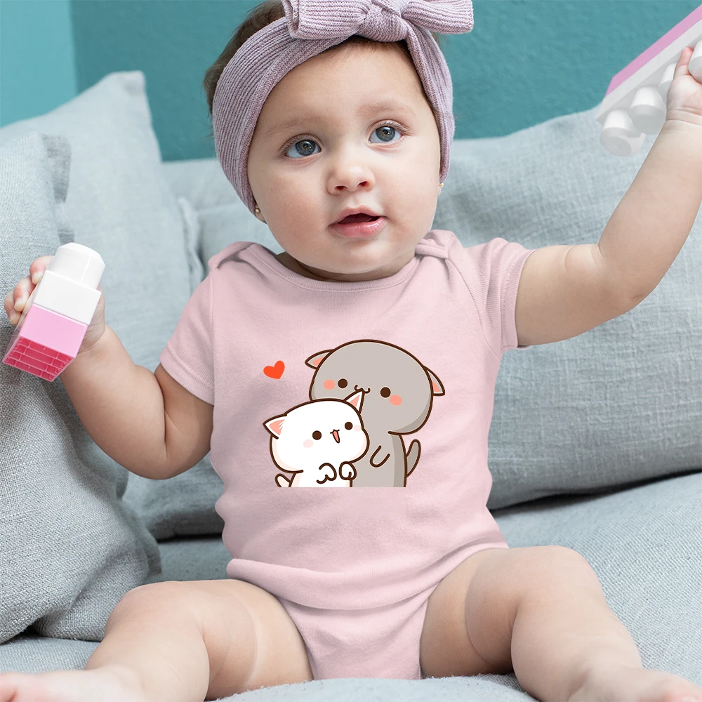 Kawaii Cartoon Cats Print Baby Girl Clothes Sweet Style Cute Baby Bodysuits Anime Harajuku Fashion Newborn Baby Rompers Playsuit
Kawaii Cartoon Cats Print Baby Girl Clothes Sweet Style Cute Baby Bodysuits Anime Harajuku Fashion Newborn Baby Rompers Playsuit