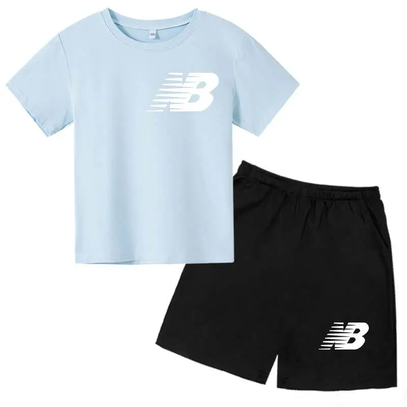 Children Summer Cotton Sports Shorts Short-Sleeved Quick-Drying Two-Piece Boys Girls Outdoor Running Wear Casual Clothing Suit
Children Summer Cotton Sports Shorts Short-Sleeved Quick-Drying Two-Piece Boys Girls Outdoor Running Wear Casual Clothing Suit