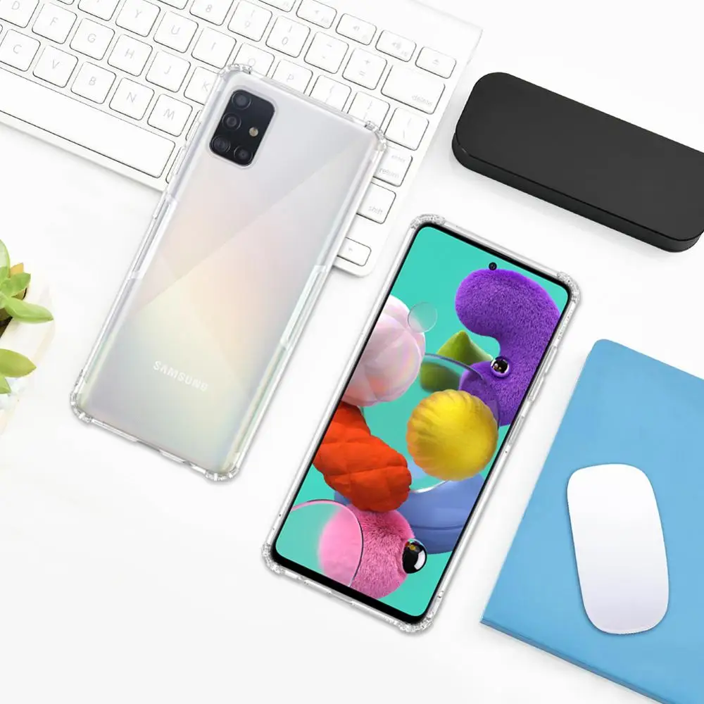 NILLKIN Nature прозрачный мягкий чехол из ТПУ для Samsung Galaxy A51 ударопрочный
