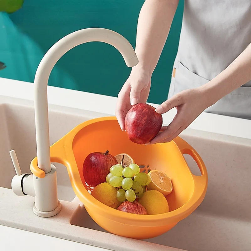 Hanging Drain Basket Creative Hook Multifunctional Fruit and Vegetable Colander Kitchen Storage Gadget Washing Rack
Hanging Drain Basket Creative Hook Multifunctional Fruit and Vegetable Colander Kitchen Storage Gadget Washing Rack