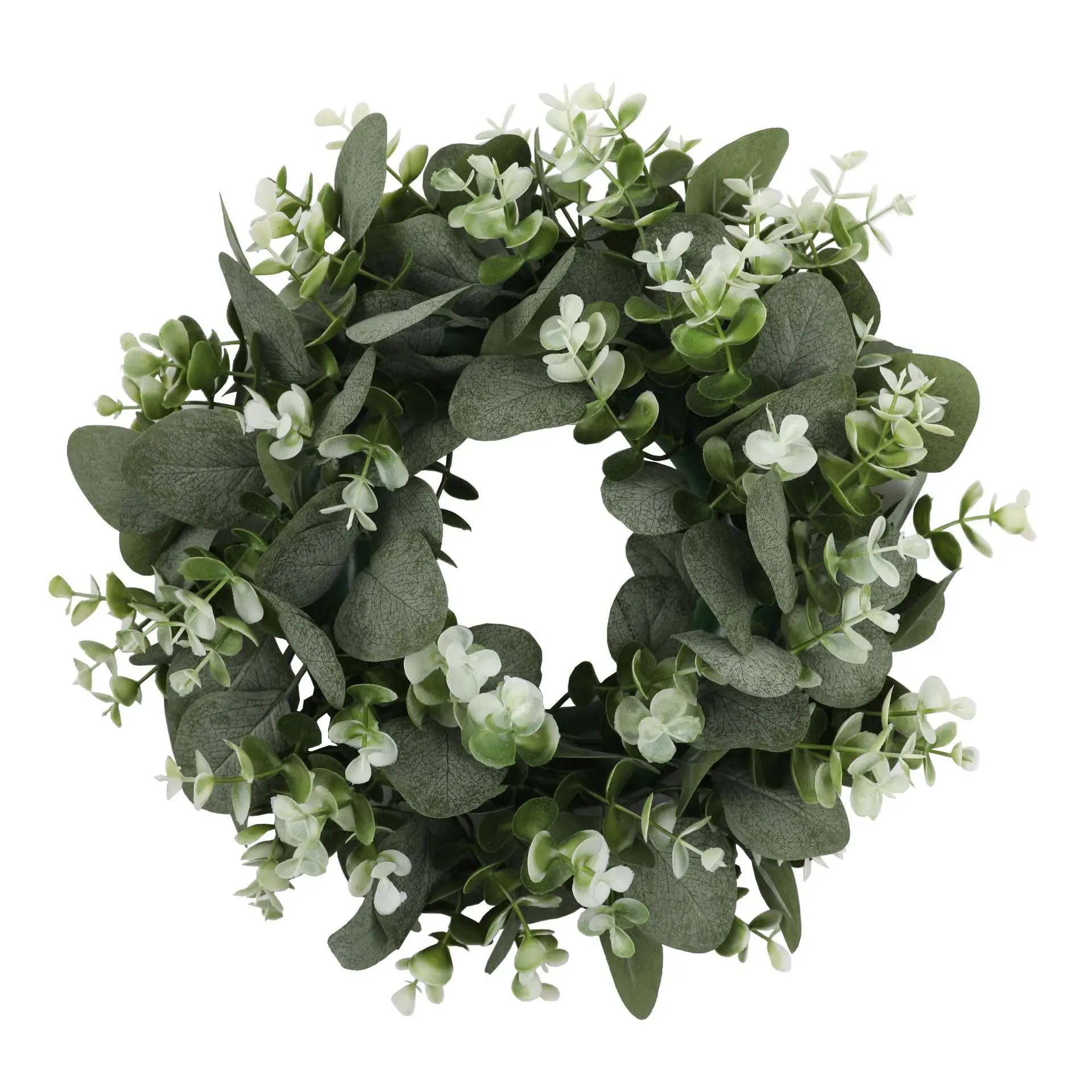 Artificial grass ring door decoration eucalyptus Eucalyptus leaf wreath Decorative green plant
Artificial grass ring door decoration eucalyptus Eucalyptus leaf wreath Decorative green plant