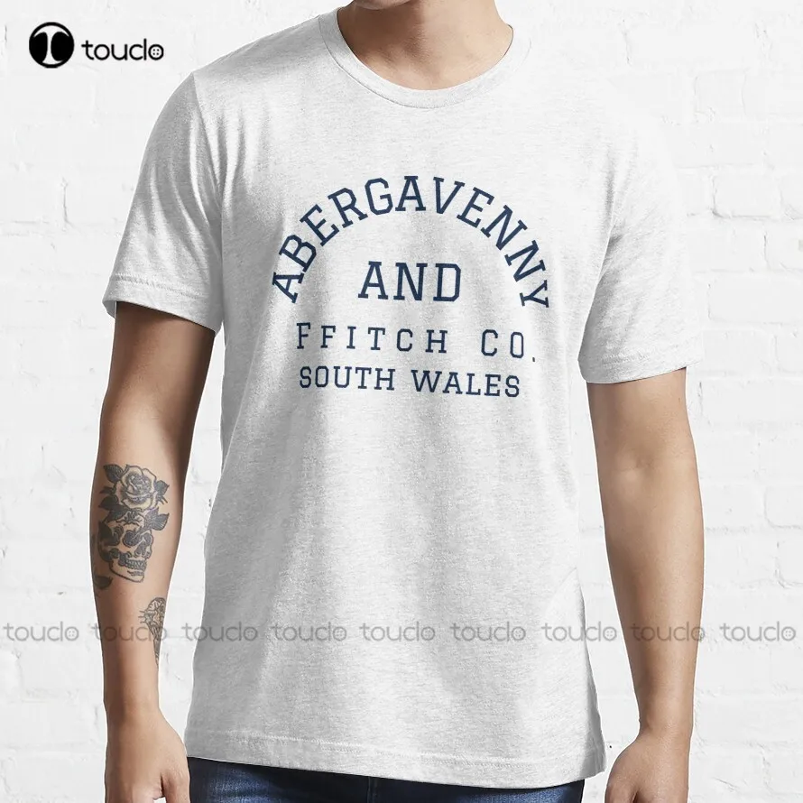 Abergavenny And Ffitch сделано в Южная футболка с надписью Wales индивидуальная Aldult для