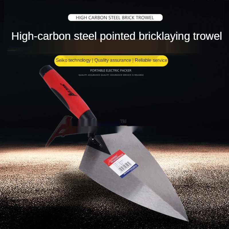 5/6/10/11/12 inch Construction Tools Putty Knife Brick Trowel Laying Carbon Steel Blade Pointing Plaster Tool Carbon Steel
5/6/10/11/12 inch Construction Tools Putty Knife Brick Trowel Laying Carbon Steel Blade Pointing Plaster Tool Carbon Steel
