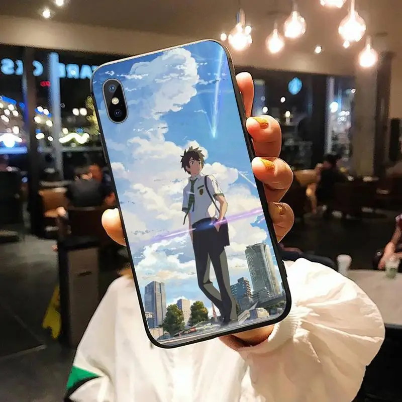 Anime Your Name Phone Case for iPhone 11 12 pro MAX MINI XS 8 7 6 6S Plus X 5S SE 2020 XR
Anime Your Name Phone Case for iPhone 11 12 pro MAX MINI XS 8 7 6 6S Plus X 5S SE 2020 XR