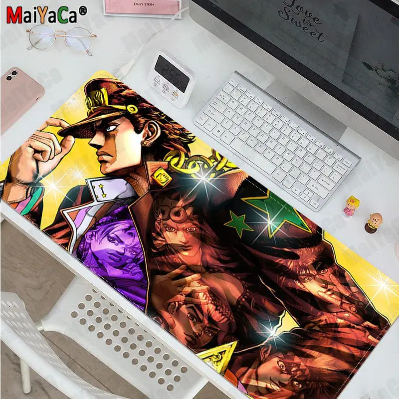 JoJo's Bizarre Adventure Vintage Natural Rubber Gaming mousepad Desk Mat Size for L XL game Customized mouse pad for CS GO PUBG
JoJo's Bizarre Adventure Vintage Natural Rubber Gaming mousepad Desk Mat Size for L XL game Customized mouse pad for CS GO PUBG