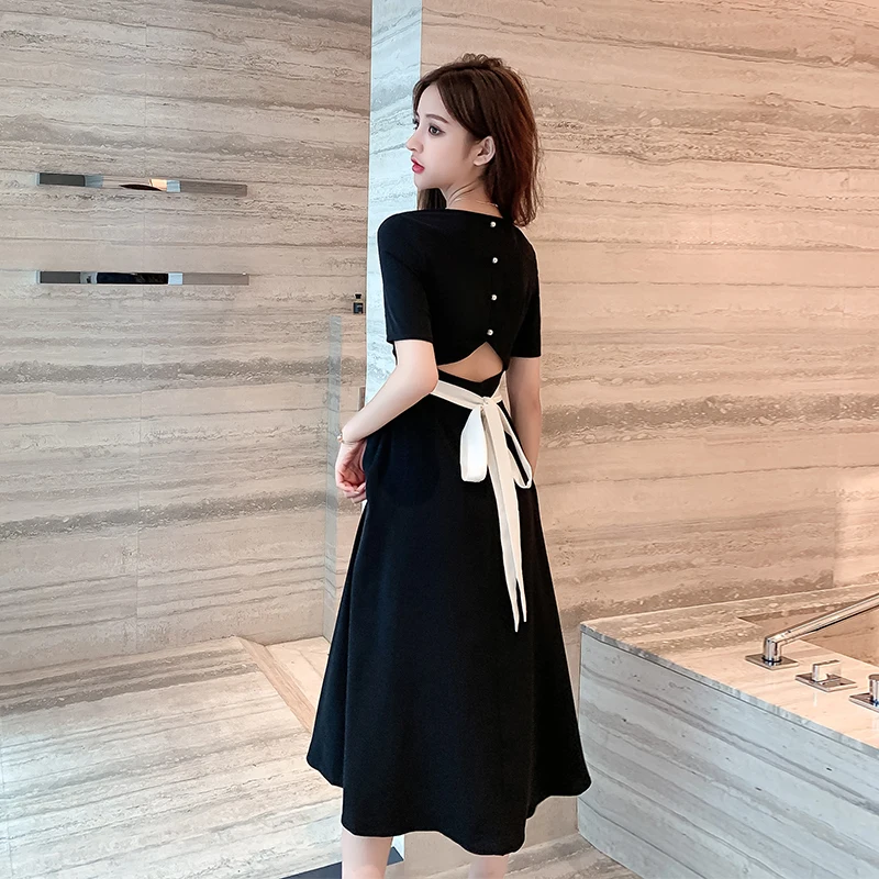 Women Elegant Hollow Out Waist Belted Dress Female Casual Vintage Slim Square Collar Midi Dress Temperament Dress Vestidos
Women Elegant Hollow Out Waist Belted Dress Female Casual Vintage Slim Square Collar Midi Dress Temperament Dress Vestidos