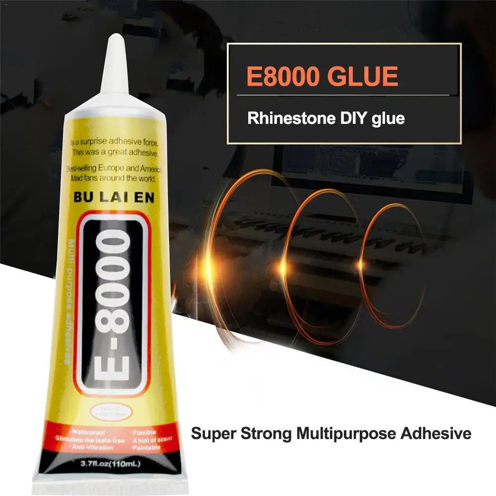 15/50ml E8000 Clear Adhesive Sealant Glue Multipurpose Adhesive For DIY Phone Border Diamond Clothes Car Strong Liquid Adhesive
15/50ml E8000 Clear Adhesive Sealant Glue Multipurpose Adhesive For DIY Phone Border Diamond Clothes Car Strong Liquid Adhesive