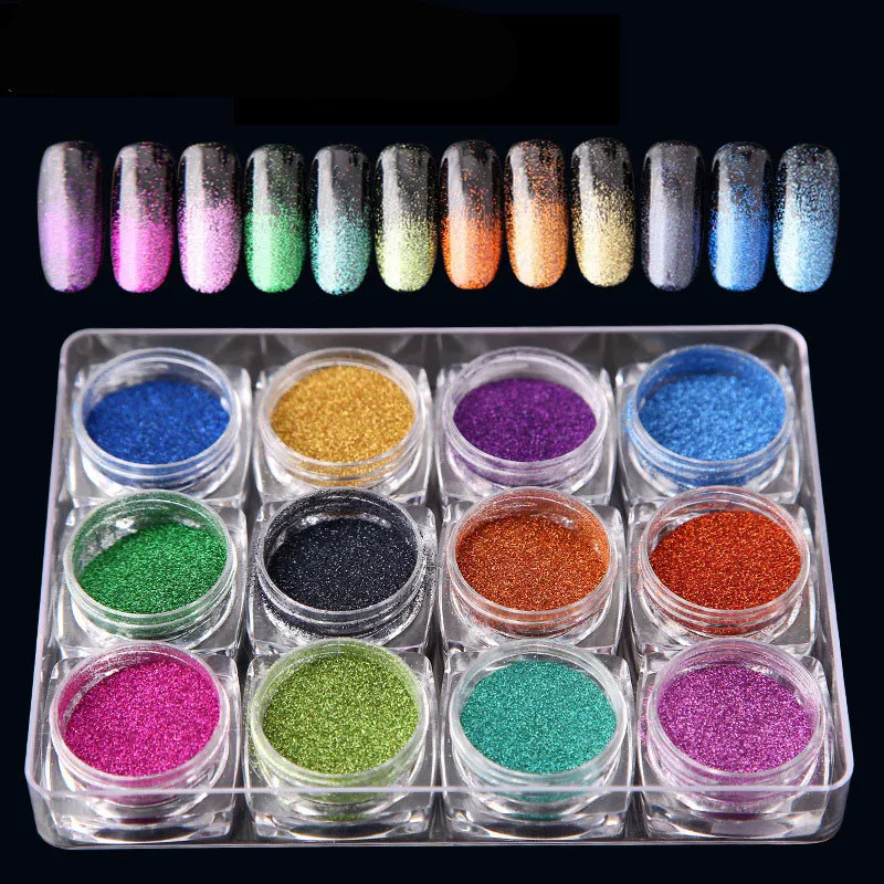 1box Nail Powder 12 Color Holographic Chrome Mirror Laser Synthetic Resin Pigment Manicure Art Eye Mirror Nail Powder Glitter
1box Nail Powder 12 Color Holographic Chrome Mirror Laser Synthetic Resin Pigment Manicure Art Eye Mirror Nail Powder Glitter