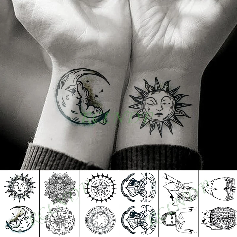 Waterproof Temporary Tattoo Sticker sun moon planet art tatto flash tatoo fake tattoos for girl kid men women
Waterproof Temporary Tattoo Sticker sun moon planet art tatto flash tatoo fake tattoos for girl kid men women